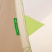 LA SIESTA Joki Teddy Kids Hanging Nest – lime tab and green label detail