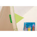 LA SIESTA Joki Teddy Kids Hanging Nest – lime tab with books in the background