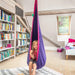 LA SIESTA Joki Lilly Kids Hanging Nest – full hanging nest in a reading room