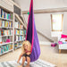 LA SIESTA Joki Lilly Kids Hanging Nest – kid resting with feet forward