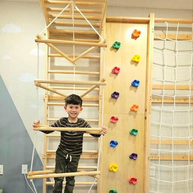 ladder attachment for walnut, neem and betula with kids climbing
