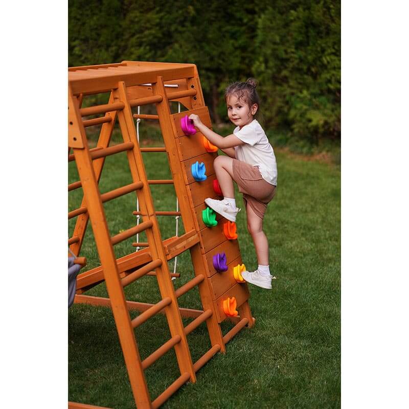 magnolia_outdoor_and_indoor_real_wood_7_in_1_playset_girl_climbing