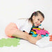 Colorful Sensory Playmat Set with eight interlocking textured tiles