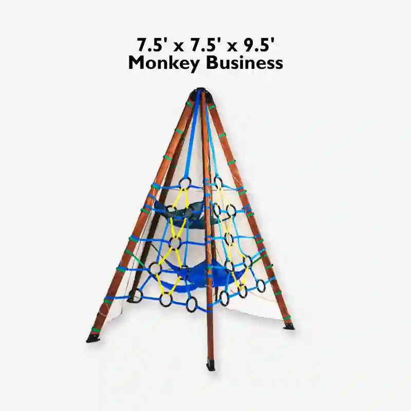 Bijou Monkey Business Swing Set – configuration details