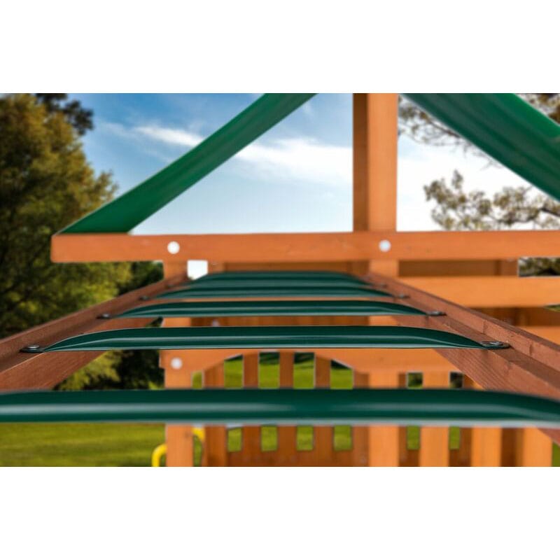 DIY monkey bar kit in green