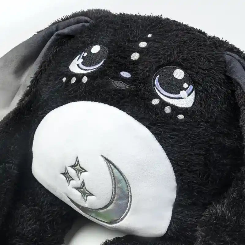 Moon Pals Midnight 5 lb Weighted Plush – Midnight weighted plush lifestyle view