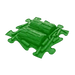 Green Logs Firm textured tile from the Muffik Sensory Childrens Playmat