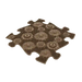 Brown Meadow Soft textured tile from the Muffik Sensory Childrens Playmat
