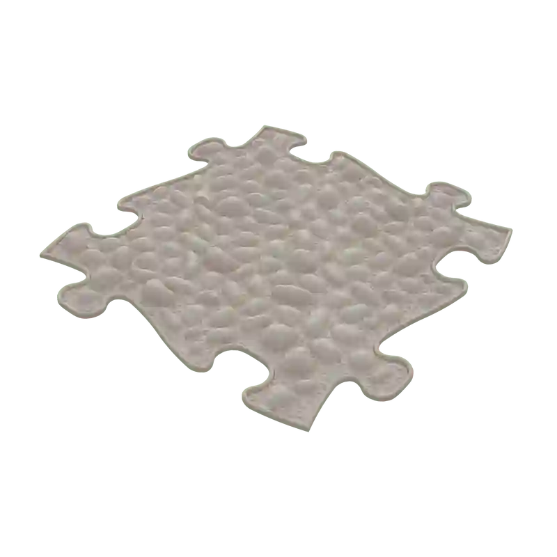 Beige Pebbles Firm textured tile from the Muffik Sensory Childrens Playmat
