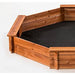octagon_wooden_sandbox_with_cover_without_sand_closeup