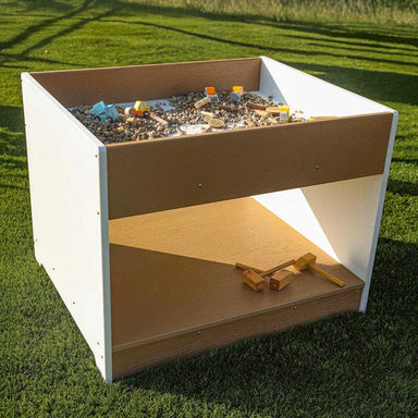 outdoorEd big and wide table with toys 