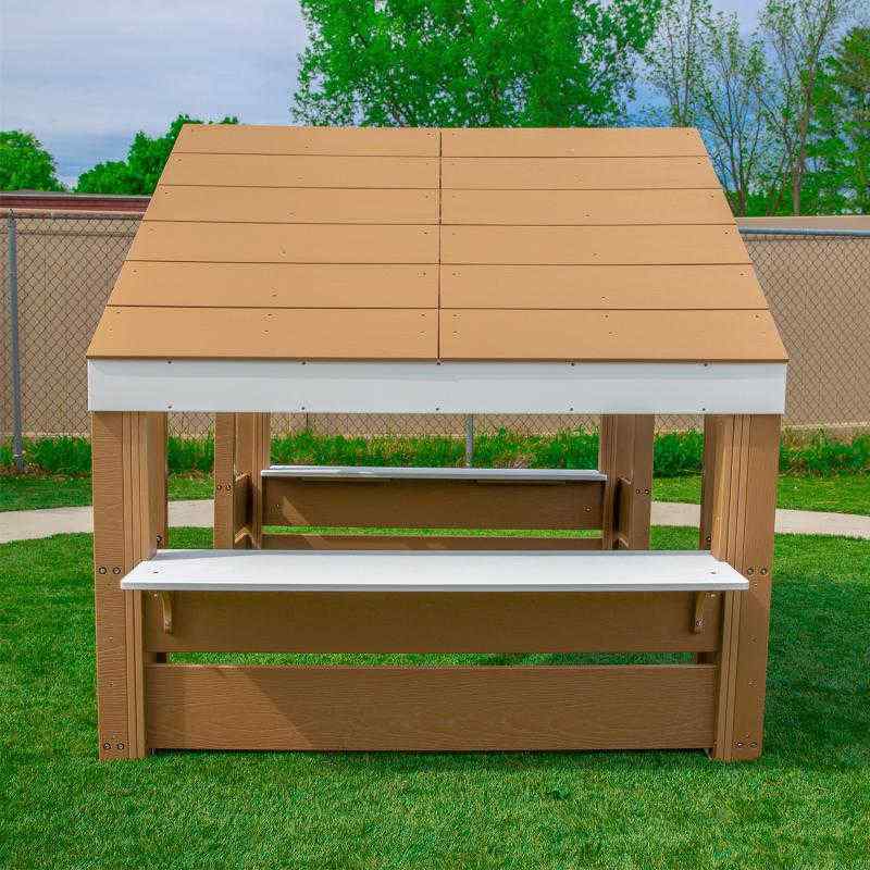 outdoorED Learning Pavilion in a play yard