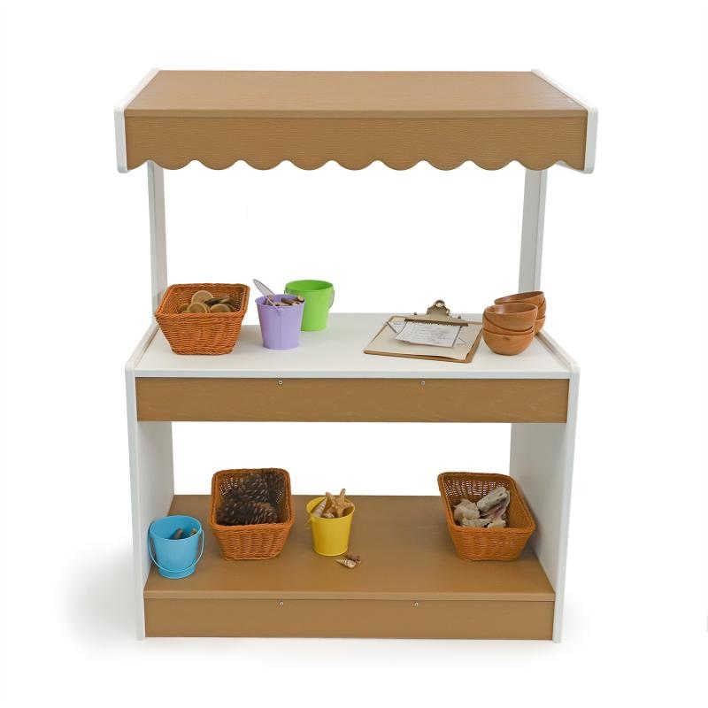 outdoorEd market stand with play items