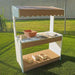 outdoorED™ Market Stand - WB2730 – outdoor stand styled with baskets and pretend market items