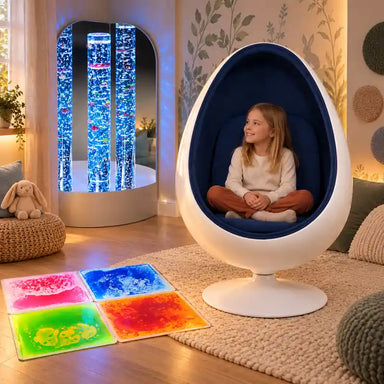 Oval Serenity Pod in a sensory room