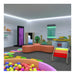 Pin Art Wall Lifesize 7.5ft - Purple - purple pin art wall in a furnished sensory room