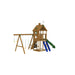 Playstar Legacy Bronze Playset BIY Kit product view with slide, swings, and climbing features