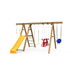 Playstar Mesa Silver Swing Set Front View