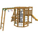 playstar ninja power tower bronze playset rear view