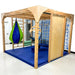 Sensis™ Active Sensory Integration System - frame with monkey bars, ladder and climbing wall