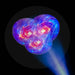 Sensory Vista Pro Projector with Speakers & 8 Image Discs - colorful galaxy scene projected from the image discs