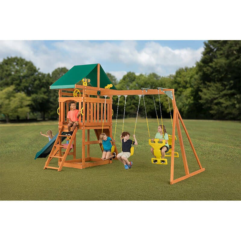 sky_view_wooden_swing_set_side_view