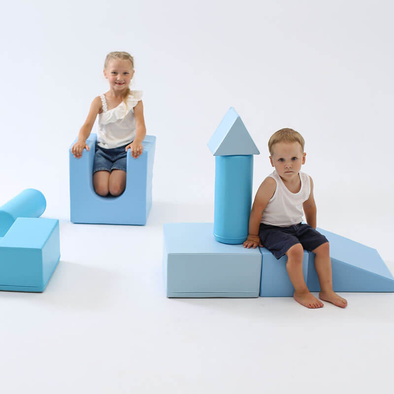 soft_play_set_castle_blue_children_resting