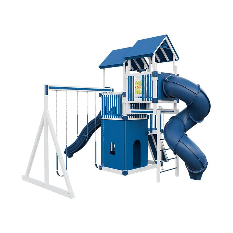 summit_amish_made_playset_for_climbing_white_blue_back_left