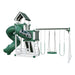 super 48 turbo vinyl playset white green back right