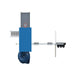 super 59 sports tower vinyl playset white blue top