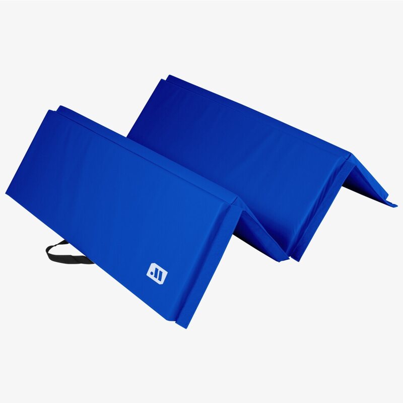 TFH Folding Mat 4' x 6' Blue – four-panel design shown partially folded