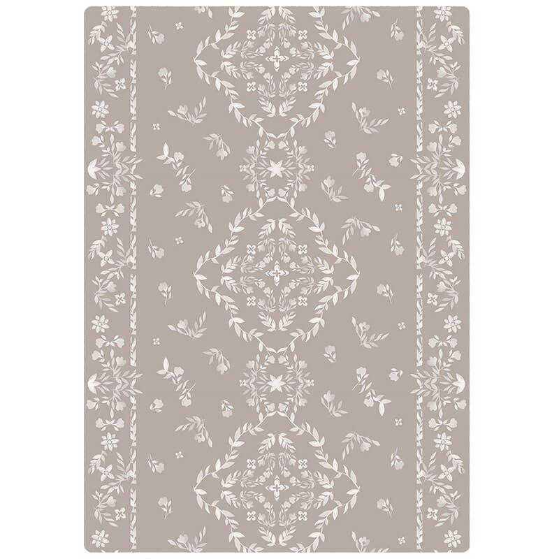 The August Rose Sand Shwally Playmat front side