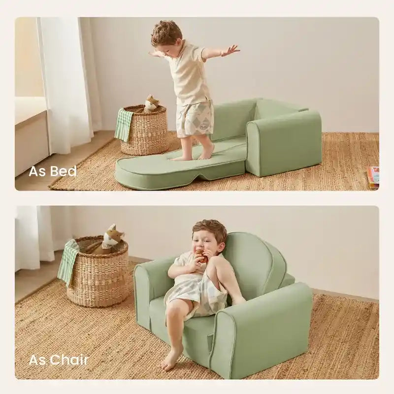 Tiny Land® GentleSnug Kid Chair – foam chair feature view