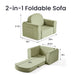 Tiny Land® GentleSnug Kid Chair – removable cover detail