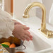 Tiny Land® Play Kitchen with Running Water - Iconic Aqua Kitchen in Cream – oven and microwave features