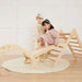 Tiny Land® 7-in-1 Montessori Climbing Set with Play Pad – climbing ramp configuration