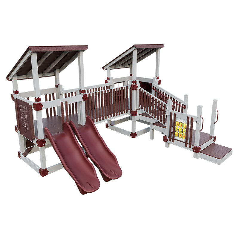 tiny_fun_quest_preschool_playground_white_red_front_left
