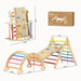 Tiny land 7 in 1 rainbow climbing set dimensions