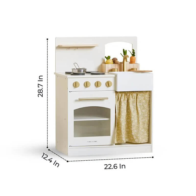 Tiny Land Honey Kitchenett Pretend Play Dimensions
