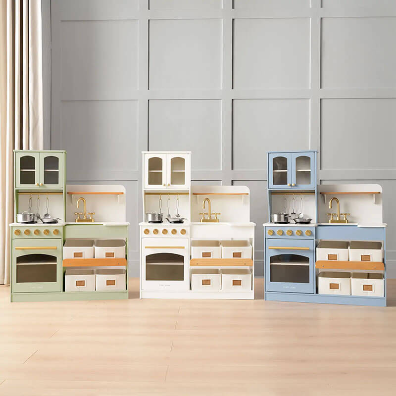 tiny land play kitchen in 3 colors
