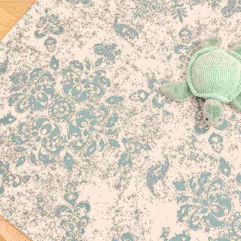 TumbleHouse free play mat Grey Persian pattern