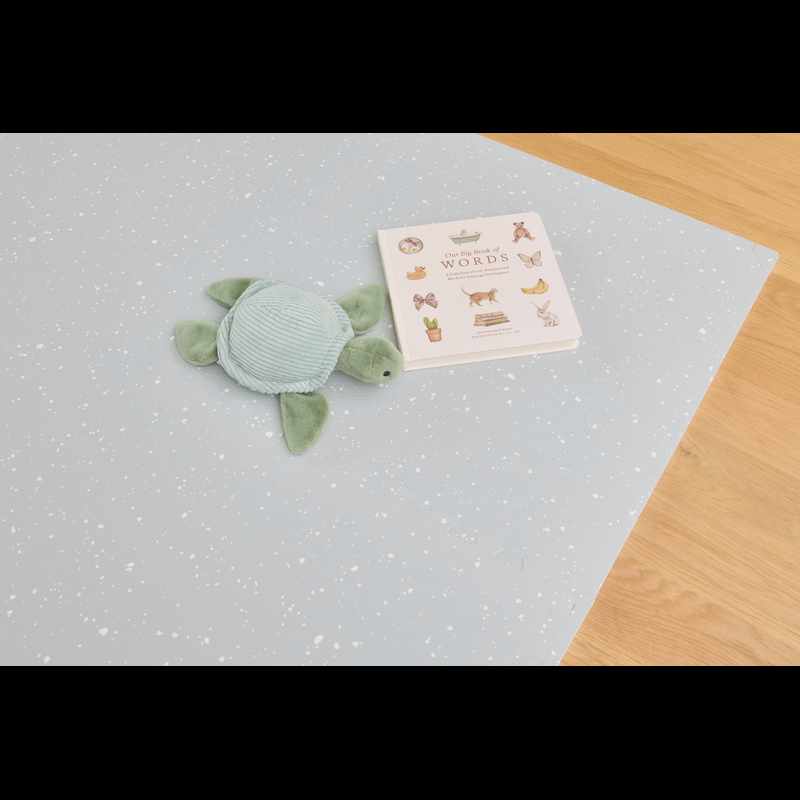 TumbleHouse Foam Play Mat Light Blue Speckle pattern