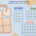 TumbleHouse Foam Play Mat size and tile configuration information