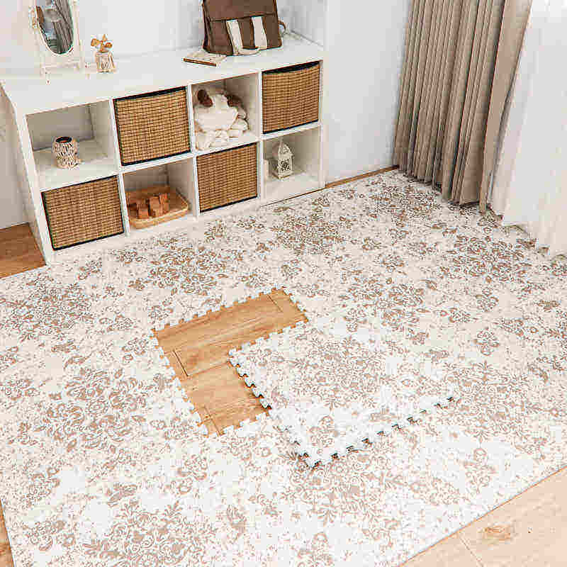 TumbleHouse Foam Play Mat interlocking floor tile lifestyle view