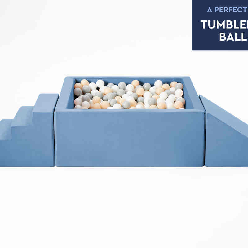 TumbleHouse Foam Ramp + Stairs – foam stair piece product view