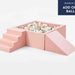 TumbleHouse Foam Ramp + Stairs – paired with TumbleHouse Ball Pit
