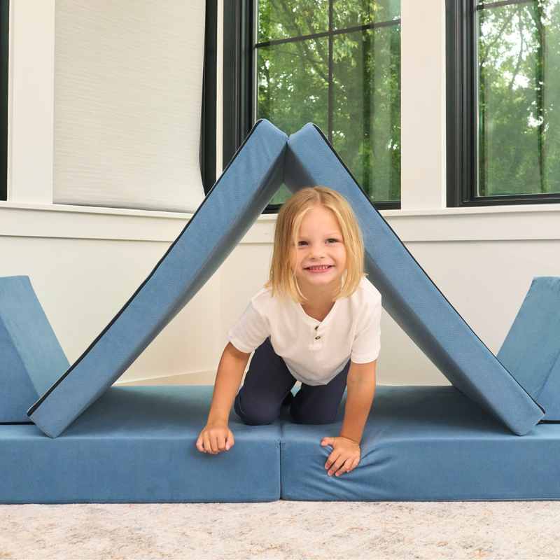 TumbleHouse Play Couch four-piece modular foam play set