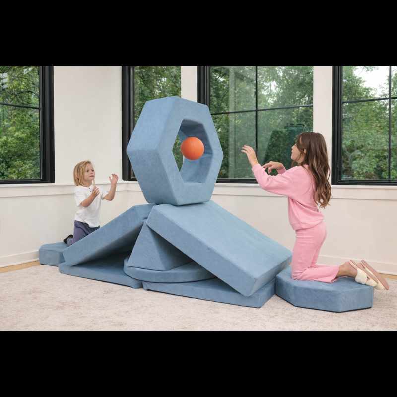 TumbleHouse Play Hexagon indoor active play setup