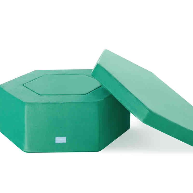 TumbleHouse Play Hexagon tunnel and stacking play