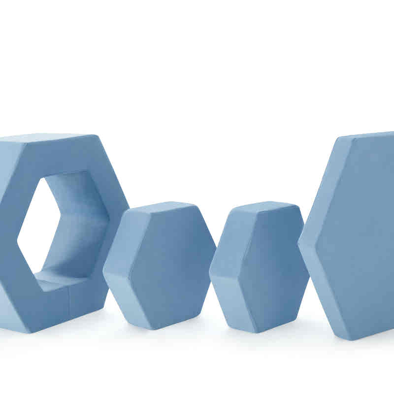 TumbleHouse Play Hexagon imaginative playroom setup